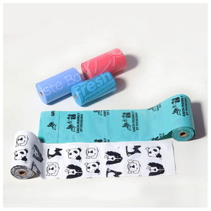 Sacs de déchets de chien populaires compostables 100% sacs de merde de chien biodégradables épais et étanches écologiques - Product Image 4