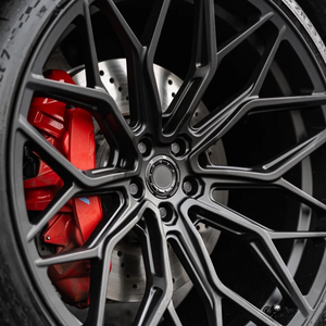 Rines SHIN-572 HE1 Forjados para SUV, 23x11.0J, Negro Mate, Compatibles con Neumáticos 315/25R23 para BMW X5M F95 X6M F96 G05 G06 - Product Image 2