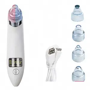 Desconto Vácuo Beleza Água Circulação Elétrica Acne Whitehead Extractor Ferramenta Blackhead Remover Facial Pore Cleaner