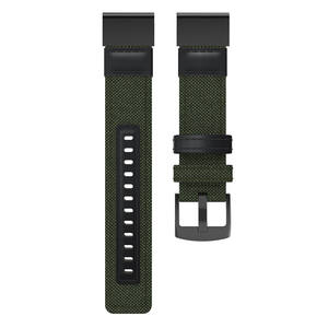 20mm 22mm 26mm QuickFit Poignet <span class=keywords><strong>Bracelet</strong></span> Tissu Nylon Bande pour <span class=keywords><strong>Garmin</strong></span> <span class=keywords><strong>Fenix</strong></span> 8 E 7 6 6x6s 6pro - Product Image 4