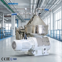 Centrifugeuse séparatrice à disques de qualité alimentaire pour la clarification des liquides de fermentation (jus, bière, lait)