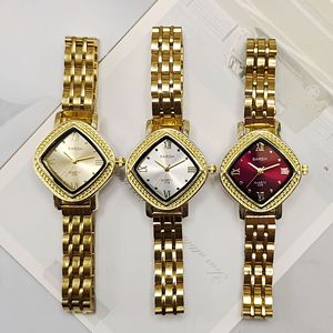 Nuevo Reloj de Mujer con Forma de Diamante, Estilo Femenino, Moda de Nicho, Estilo Barroco, Personalizado, Correa de Aleación, Reloj de Cuarzo para Estudiantes - Product Image 4