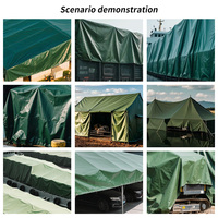 Bâche en toile PVC imperméable 420 GSM pour couverture de marchandises extérieures, résistante à la pluie et aux UV, tissu de haute qualité