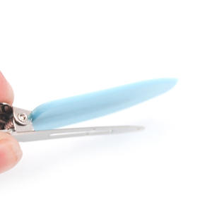 Pinzas para el pelo personalizadas para uso diario, para salón de peluquería, maquillaje, sin pliegue, sin arrugas - Product Image 4