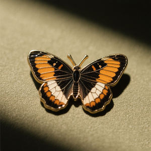 कस्टम तितली पिन धातु ब्रोच नरम एनमेल ब्रोच पिन उपहार के लिए पिन - Product Image 3