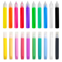 KHY - Peinture DIY multicolores - Peignez votre propre art de fenêtre scintillant non toxique - Attrape-soleil éducatif pour enfants - Jouets - Activité artisanale