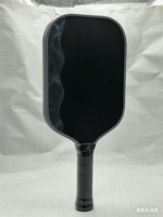 Raket Pickleball Serat Karbon Mentah T700 yang Disetujui USAPA, Inti EPP Berputaran Tinggi 16mm Thermoformed, Profesional, Portabel, dan Tahan Lama