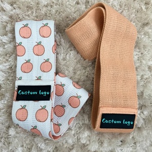 Biểu tượng tùy chỉnh in Yoga phòng tập thể dục tập thể dục tập thể dục cho chân glutes chiến lợi phẩm hip vải ban nhạc - Product Image 1