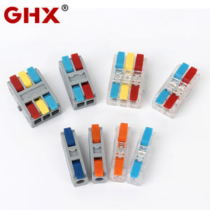 GHX LT <span class=keywords><strong>Mini</strong></span> Serie Universele Push-in Messing Transparante Draadverbindingen Snelle Verbinding Flexibele Bediening Snelle Draadconnectoren - Product Image 4