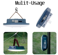 Lampe LED portable d'urgence IP65 pour extérieur, 8 heures d'autonomie, 1350LM haute luminosité, 50000 heures de durée de vie, portable et d'urgence