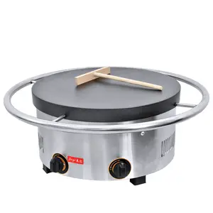 Gas Rotating Crepes Maker / Crepe Machine Commercial