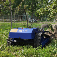Mesin Pemotong Rumput Lapangan Robot Industri 4-Tak untuk Perawatan Vegetasi Profesional di Kebun Buah, Kebun Anggur, dan Pegunungan