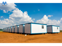 Maison Mobile Modulaire Portable, Micro-Habitat Préfabriqué Détachable en Conteneur, Dortoir de Haute Qualité Avec Salle de Bain et Toilettes