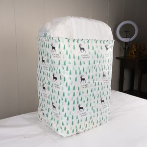 Bolsa de Almacenamiento de Tela Estampada Ecológica <span class=keywords><strong>para</strong></span> el Hogar, Bolsas de Tela <span class=keywords><strong>para</strong></span> Edredones, Bolsa de Lavandería Plegable, Cesta <span class=keywords><strong>para</strong></span> <span class=keywords><strong>Ropa</strong></span> <span class=keywords><strong>Sucia</strong></span>, Bolsa de Almacenamiento <span class=keywords><strong>para</strong></span> <span class=keywords><strong>Ropa</strong></span> de Cama - Product Image 2