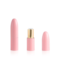 Rouge à lèvres rond en aluminium en forme de bulle3.5g