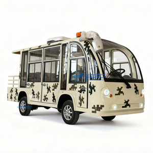 New Model Small Electric Sightseeing Bus Multi-passenger <b>Mini</b> Sightseeing Vehicle Electric Bus for Tourist Attractions - Product Image 2