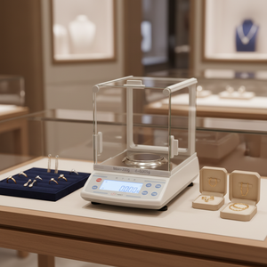 2026년 신제품 롱텡 JD220-4 실험실 저울 0.0001g 220g 정밀 디지털 저울 LED/LCD 디스플레이 및 RS232 포함 - Product Image 3