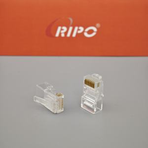 Oferta Especial: Conector RJ45 Cat6 UTP 8P8C, Bloque de Terminales Chapado en Oro de 50u (4 Arriba, 4 Abajo) para Cableado de Centros de Datos - Product Image 5
