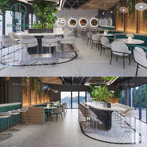 Chaises de bar et tabourets de restaurant haut de gamme, robustes et durables, <span class=keywords><strong>avec</strong></span> structure en acier inoxydable et revêtement en cuir, mobilier commercial pour pub. - Product Image 4