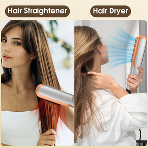 เครื่องหนีบผมเซรามิกแบบลมร้อน รุ่น 2026 Trend Air Straightener  110000RPM  พร้อมไอออนลบ  ชุดไดร์เป่าผมและที่หนีบผม - Product Image 3