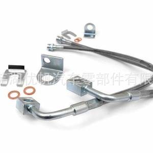 Tuyaux de frein Jeep 89707 89708 89716 en acier pour Wrangler JK JKU 07-18, remplacement avant et arrière - Product Image 2