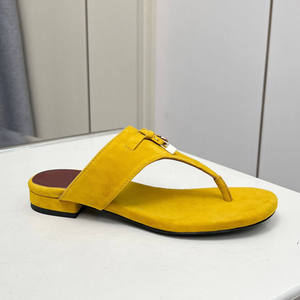 Foreign Trade New Flat Sandals Summer Beach Designer Slipper <b>Flip</b> <b>Flop</b> Sandals High Quality Light Slides Slippers for Women - Product Image 1