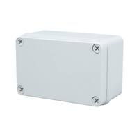 Boîtier de jonction électrique extérieur en ABS, indice de protection IP67, 130*80*70mm, montage mural, boîtiers d'instruments électroniques personnalisés, DIN