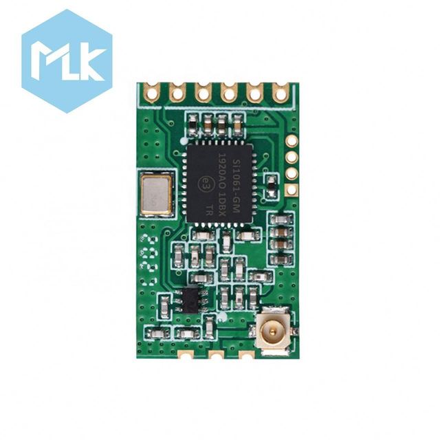 MLK  Long Range Remote Control SI1061 GFSK 433mhz RF Module 32CH SI4463 1KM Wireless Transmitter and Receiver Module