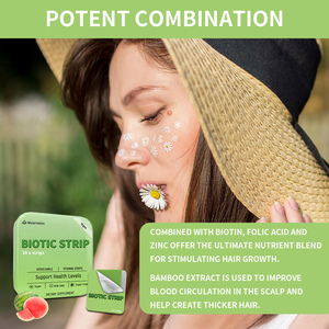 Fabrik preis Biotics Oral Strip Film Natürliche Ergänzung Unterstützung Energie Vitamin Strip Biotic Oral Strip Film - Product Image 3