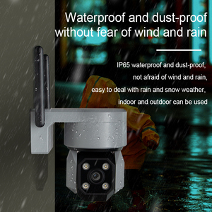 Shoocam 5MP ống kính kép ngoài trời 5G không dây Wifi Camera An Ninh tầm nhìn ban đêm đầy đủ màu sắc ai phát hiện chuyển động Hệ thống camera <span class=keywords><strong>CCTV</strong></span> - Product Image 5