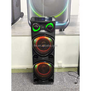 Enceinte DJ 150W double 12 pouces, grande enceinte TWS avec woofer puissant et double microphone sans fil IFeiGiftM 2255 pour fêtes, extérieur et maison - Product Image 3