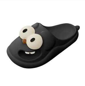 2025 nouveau grand <span class=keywords><strong>chien</strong></span> aux yeux pantoufles femmes été Spin off Baotou mignon Cool pantoufles maison intérieur anti-dérapant trou chaussures femmes été - Product Image 5