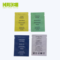Sachets miniatures en gros pour masques faciaux, huiles essentielles, nettoyants pour le visage, sachets cosmétiques biodégradables en Mylar thermoscellables