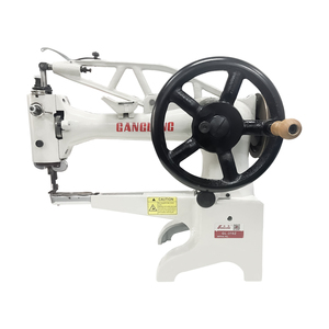 गैंगलोंग 2972 संचालित करने में आसान मैनुअल सिलेंडर बेड शूज़ रिपेयरिंग औद्योगिक सिलाई मशीन - Product Image 1