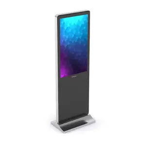 Quiosque de sinalização digital para uso interno, quiosque de publicidade LCD para sinalização digital de 32 polegadas
