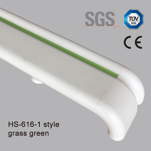 Barre <span class=keywords><strong>de</strong></span> protection murale <span class=keywords><strong>de</strong></span> qualité médicale HS-616C, en aluminium, épaisseur 1,4 mm et 1,8 mm, pour la rénovation des cliniques - Product Image 4