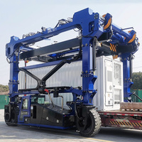 Chariot porte-conteneurs robuste à moteur diesel pour la manutention des conteneurs et le transport de matériaux
