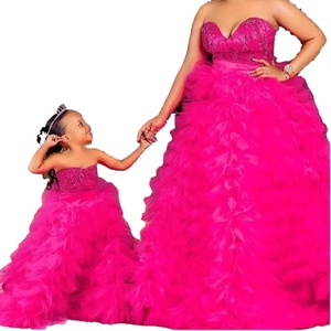 S8379F 20234 pigiama materno rosa rossa di alta qualità Set di pigiami Top a tubo da donna per la stagione estiva - Product Image 1