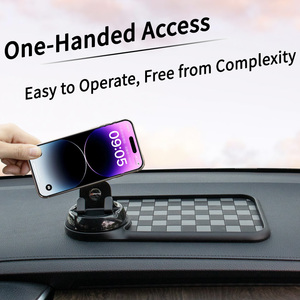 Tapis antidérapant pour appareil mobile BAVISS OEM avec poignée antidérapante, assure que le smartphone reste en place pendant les freinages brusques et affiche le numéro - Product Image 3