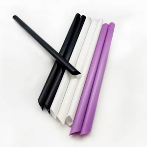 Pointed Tip Design Pierce Sealing Film Easily Wholesale Drinking Straws Disposable PLA Straw for Drinks Bubble Tea - Product Image 1