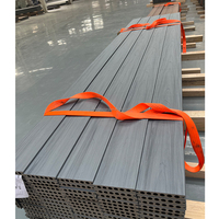 Planches de terrasse en composite bois-plastique, revêtement de sol texturé, bois dur artificiel pas cher, terrasse en WPC, vente directe d'usine