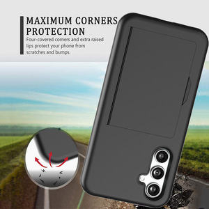 Per Samsung A55 custodia a portafoglio con porta carte antiurto 2 in 1 slot per schede Cover custodia per telefono per Samsung <span class=keywords><strong>Galaxy</strong></span> <span class=keywords><strong>A35</strong></span> A54 5G - Product Image 5