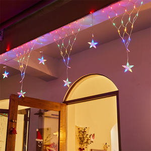 Taizhou <span class=keywords><strong>deco</strong></span>-maker 1.5M * 1.5M Led <span class=keywords><strong>filet</strong></span> <span class=keywords><strong>de</strong></span> pêche maille guirlande lumineuse utilisation extérieure éclairage <span class=keywords><strong>de</strong></span> noël décoratif - Product Image 5