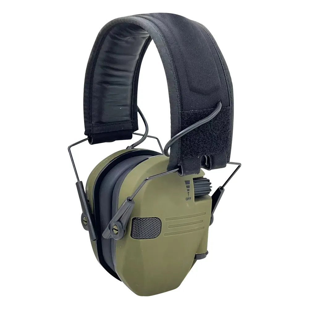 Bal iyi profesyonel elektronik taktik kulak muffs sıkıştırma gürültü önleme koruma çekim için kulaklık kulaklık