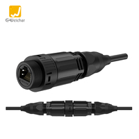 Adaptador Ethernet RJ45 Impermeable IP67 E-Weichat, Conector Exterior Macho/Hembra CAT5 con Contactos de Aleación de Cobre Chapados en Oro
