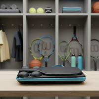 Nouvel Arrivage – Housse de Raquette de Pickleball en EVA Durable avec Fermeture Éclair, Portable et Confortable, Accessoire de Sport pour Raquette
