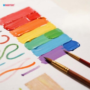 Khuyến mãi nóng! Bộ sơn acrylic chất lượng cao 21 màu (mỗi màu 500ml), sơn thủ công không độc hại dành cho vẽ tranh DIY - Product Image 4