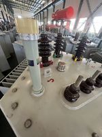 Transformateur de puissance triphasé immergé dans l'huile de 100 kVA, entrée 35 kV, sortie 415 V, bobinage en cuivre pour la distribution d'énergie