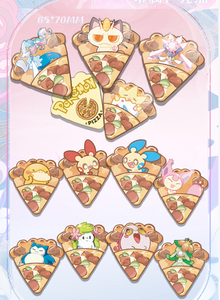 YQ ขายส่งขนมสายไหมโปเกมอน การ์ดศิลปะ แสตมป์โลหะ คอลเลคชั่นพรีเมียม ซีลการ์ด อนิเมะญี่ปุ่น โปเกมอน บอร์ดศิลปะ - Product Image 4