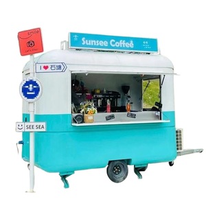 Carrito de Comida Comercial Multiusos para Café y Té con Leche 450cm×220cm×278cm - Product Image 1